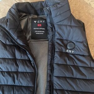 FEAY Heated Puffer Vest Black *BATTERY NOT INCLUDED* Women's Small Infrared